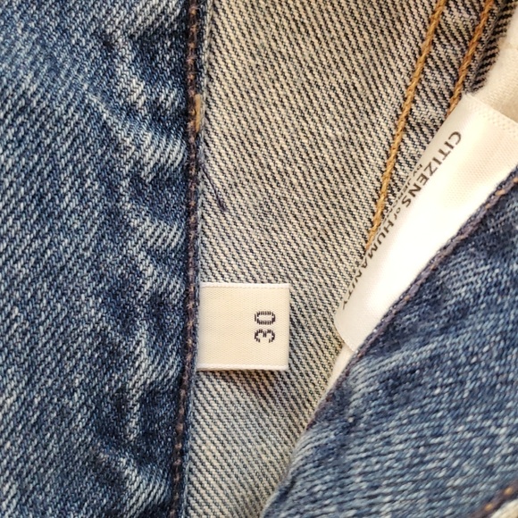 NWT Citizens of Humanity Estella distressed flare jeans 30 - Picture 8 of 8